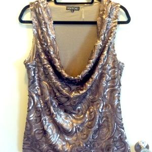 Dolce Cabo sequined tank